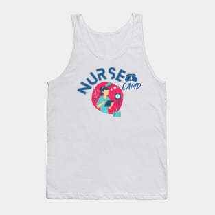 Nurse camp T shirt Tank Top